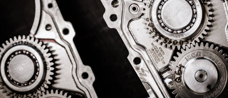 Zahnradpumpen Unternehmensgruppe Scherzinger Bild einer Zahnradpumpe der Unternehmensgruppe Scherzinger.