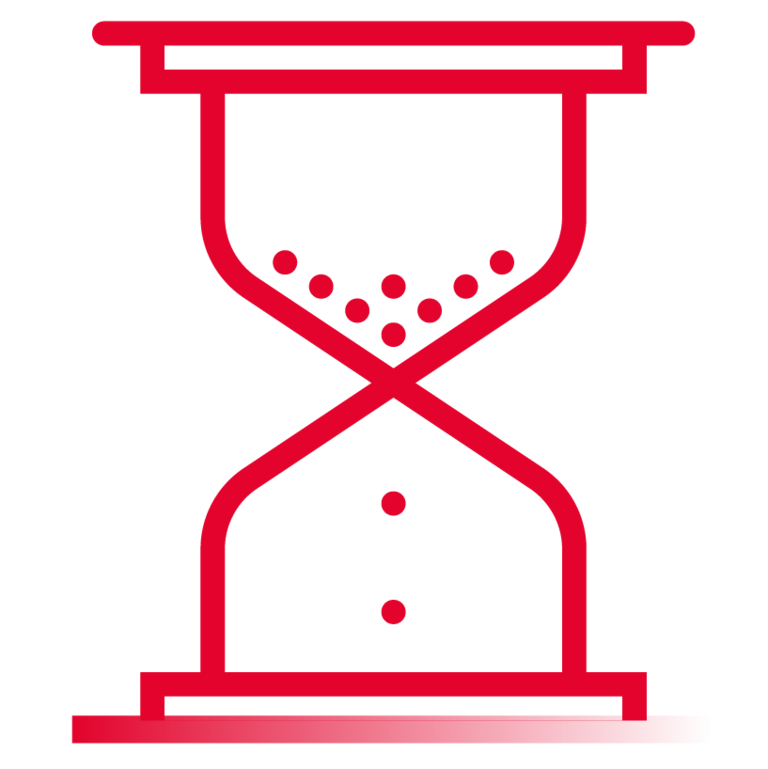 Icon für Zuverlässigkeit und Langlebigkeit der Scherzinger Pumpen.
